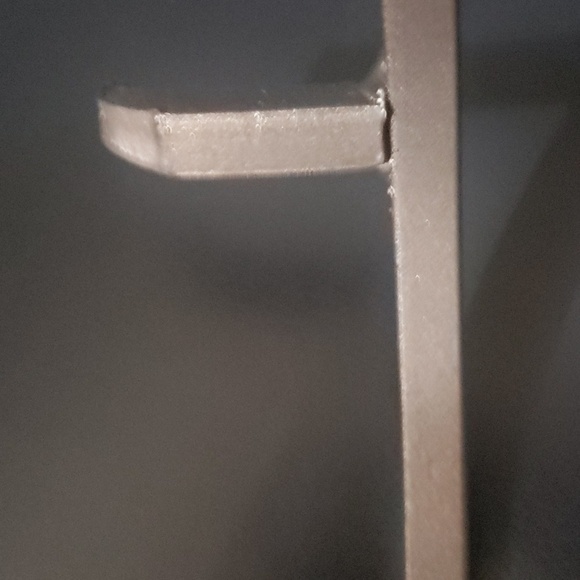 Candle holder display sculpture Green hued glass metal wrought iron‎ - Picture 9 of 11